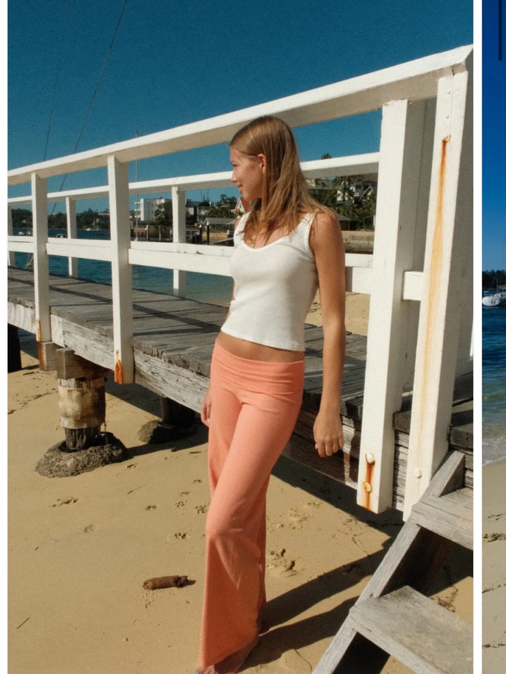 Brandy Melville Priscilla coral set